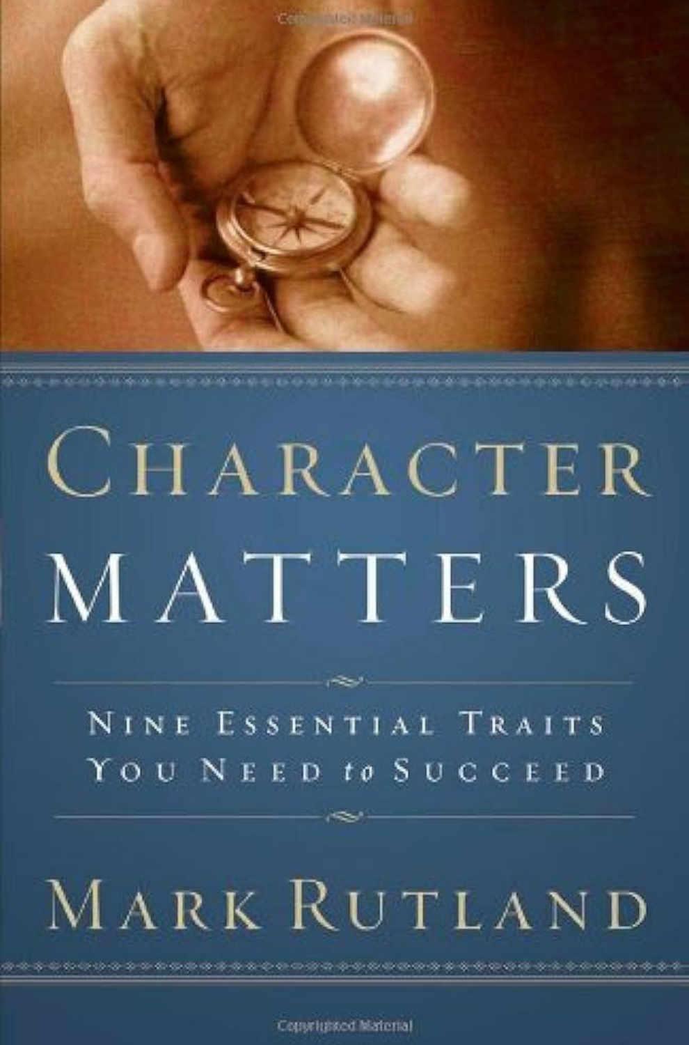 Timber Creek Church Book Recommendation Character Matters