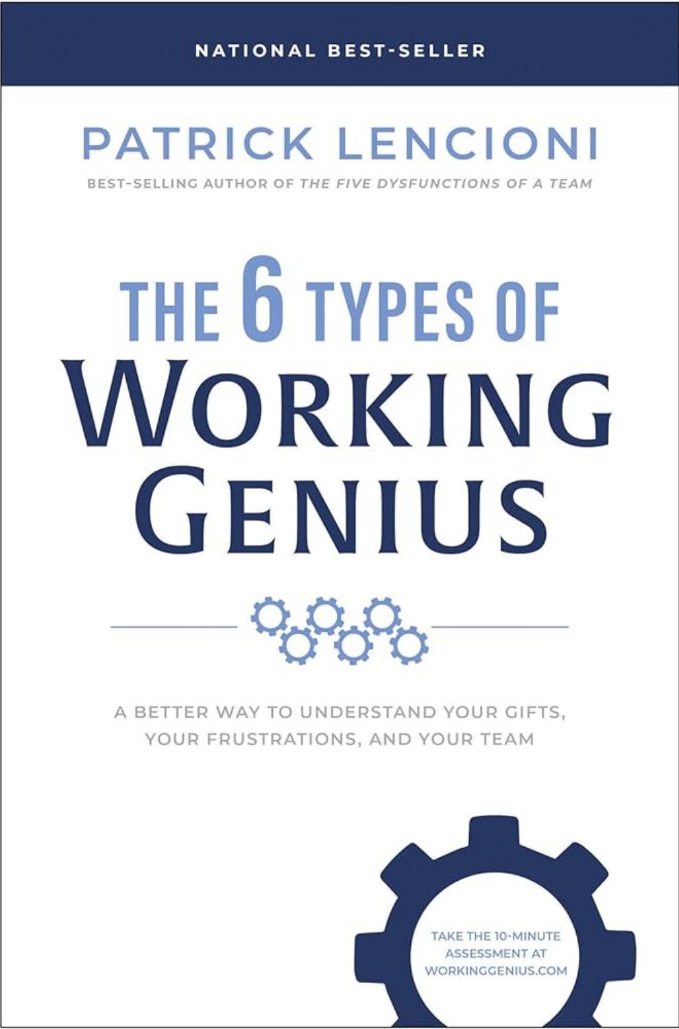 Timber Creek Church Book Recommendation The 6 Types Of Working Genius