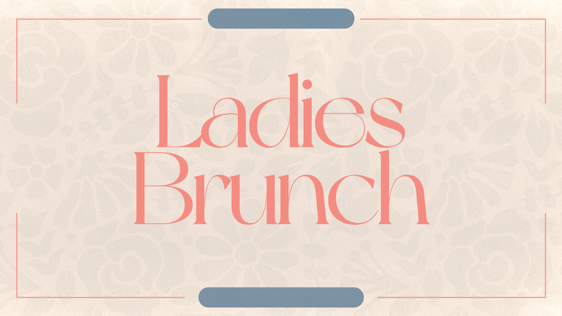 Ladies Brunch Finals Hd Title Slide